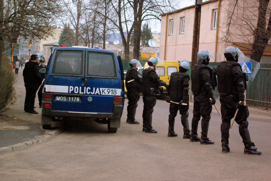 Stal Sanok - Stal Mielec 03.2008 police