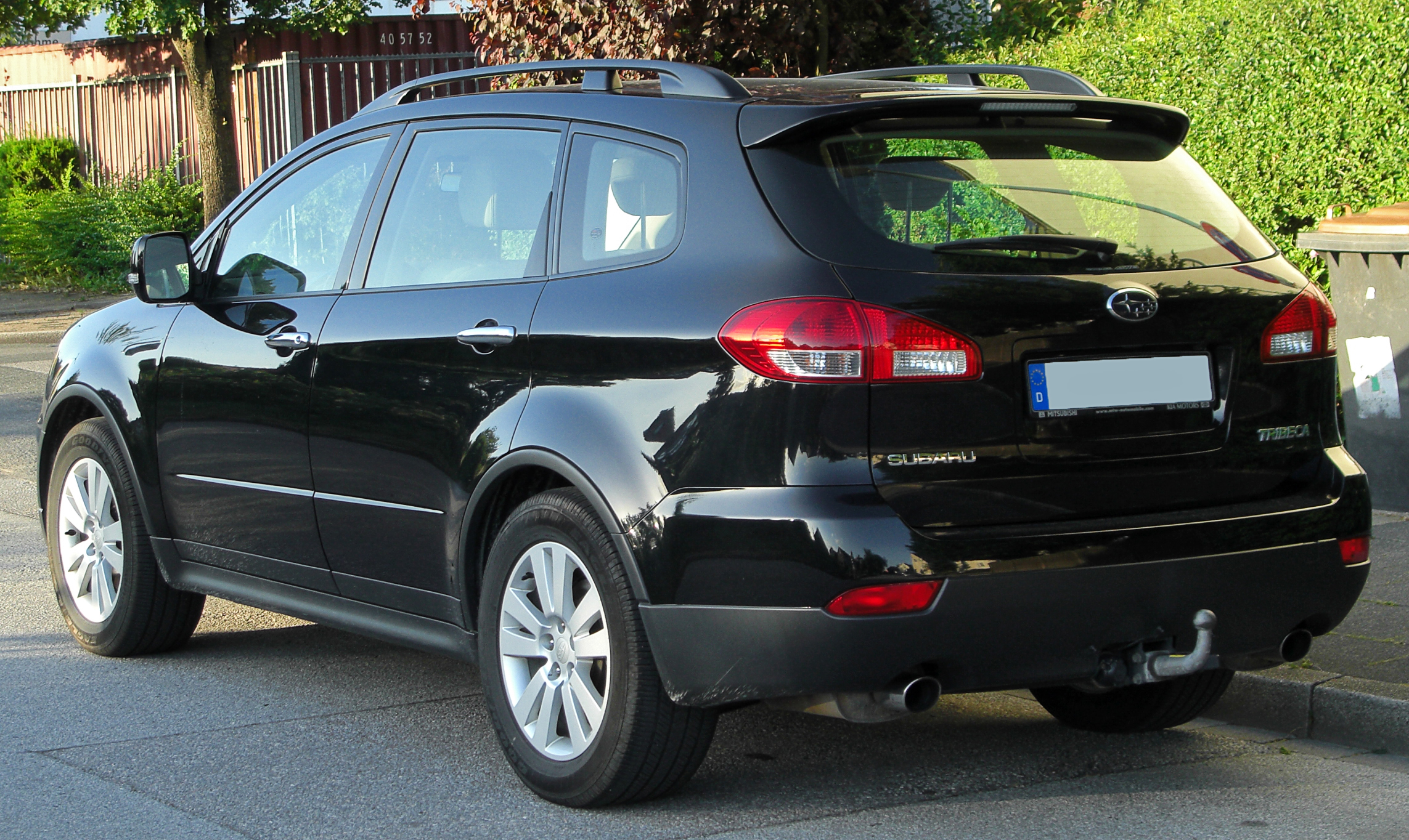 Subaru Tribeca Facelift rear 20100715