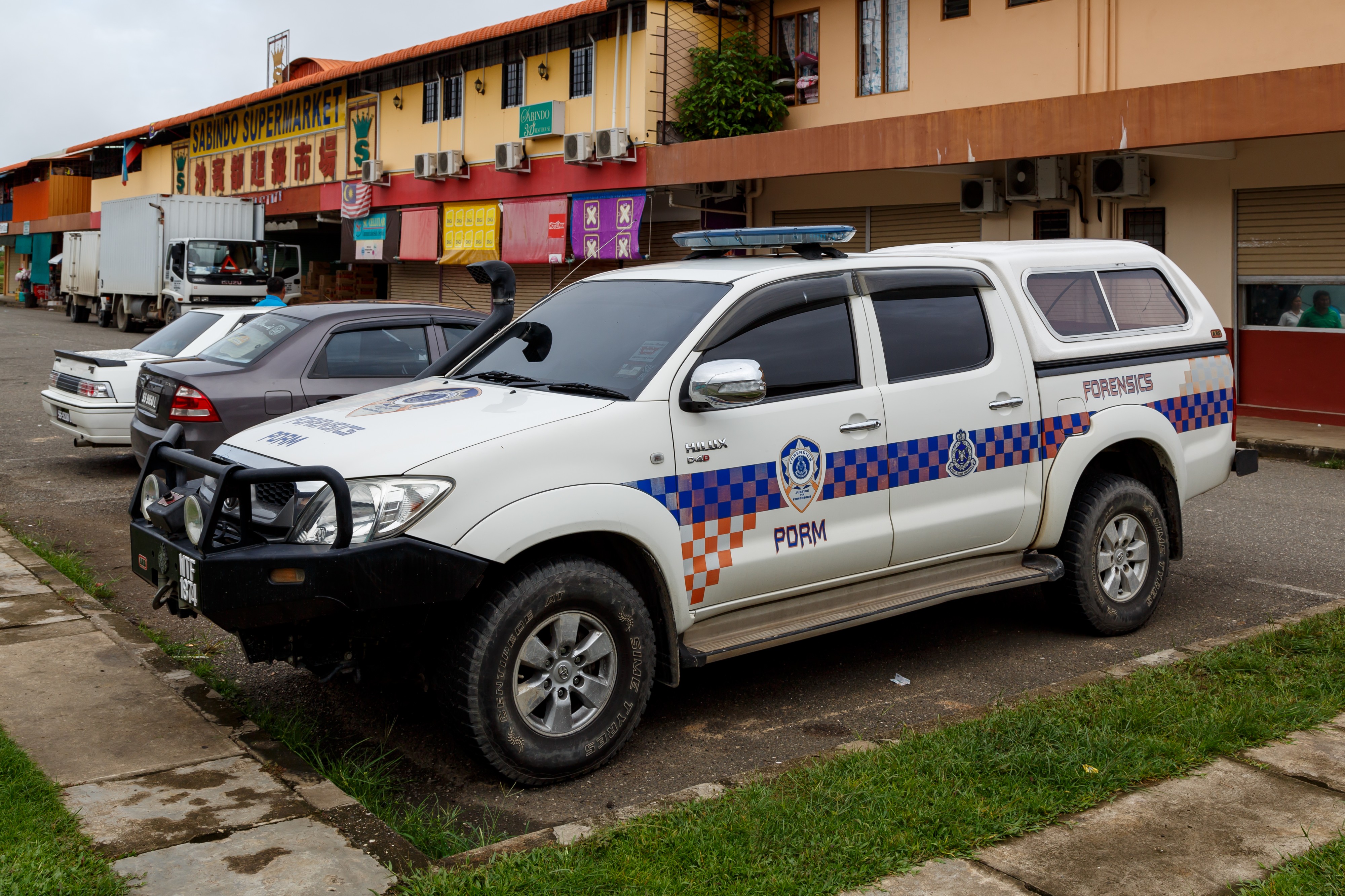 Telupid Sabah Forensics-car-of-PDRM-01