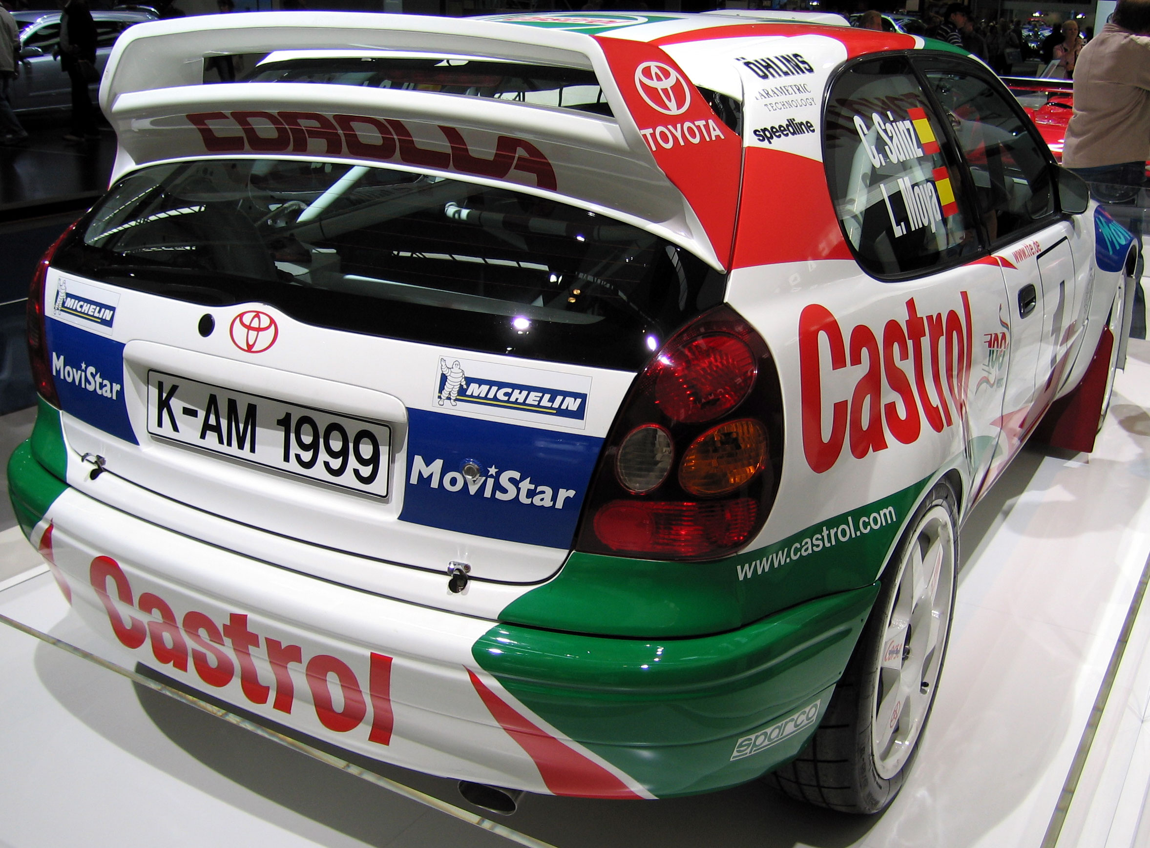 Toyota Corolla WRC 2000 rear