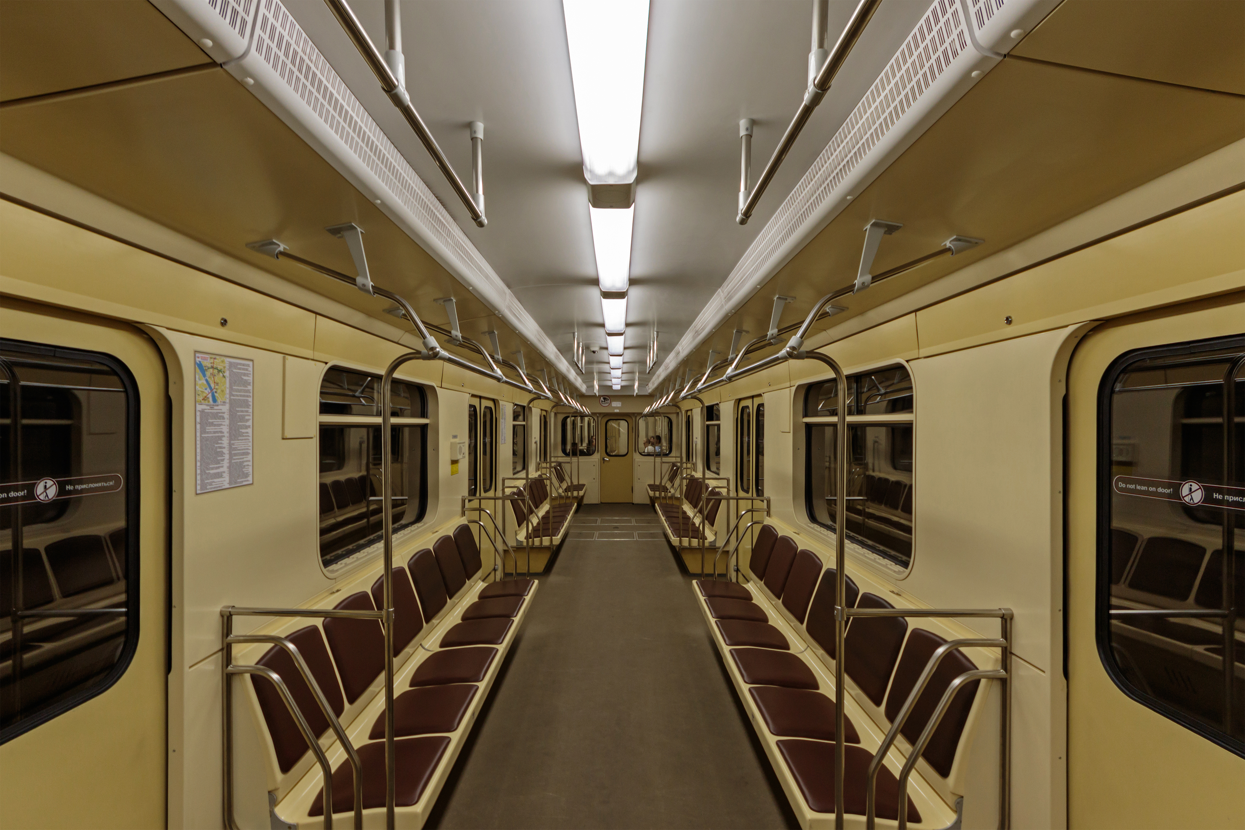 Novosibirsk Metro train interior 07-2016