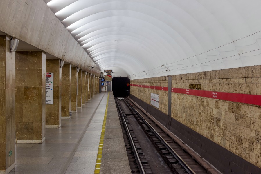 Metro SPB Line1 Vyborgskaya Platform