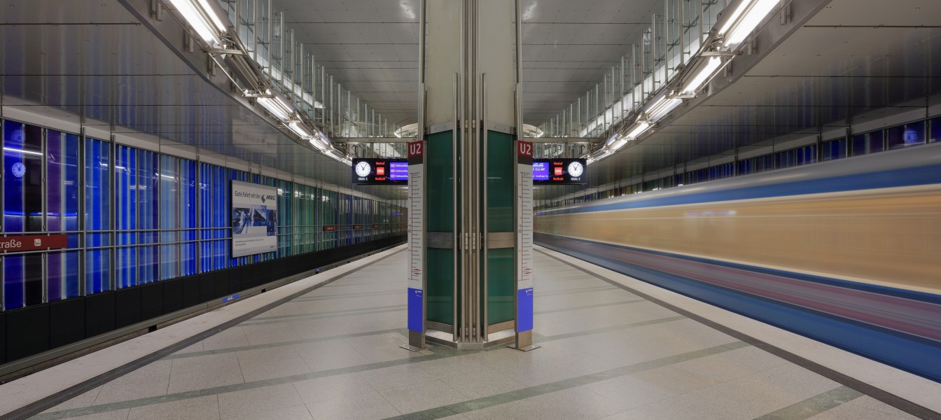 Munich subway station Dülferstraße