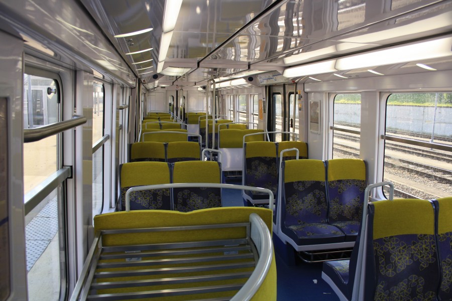 Renovated train interiors of MI 79 R 02