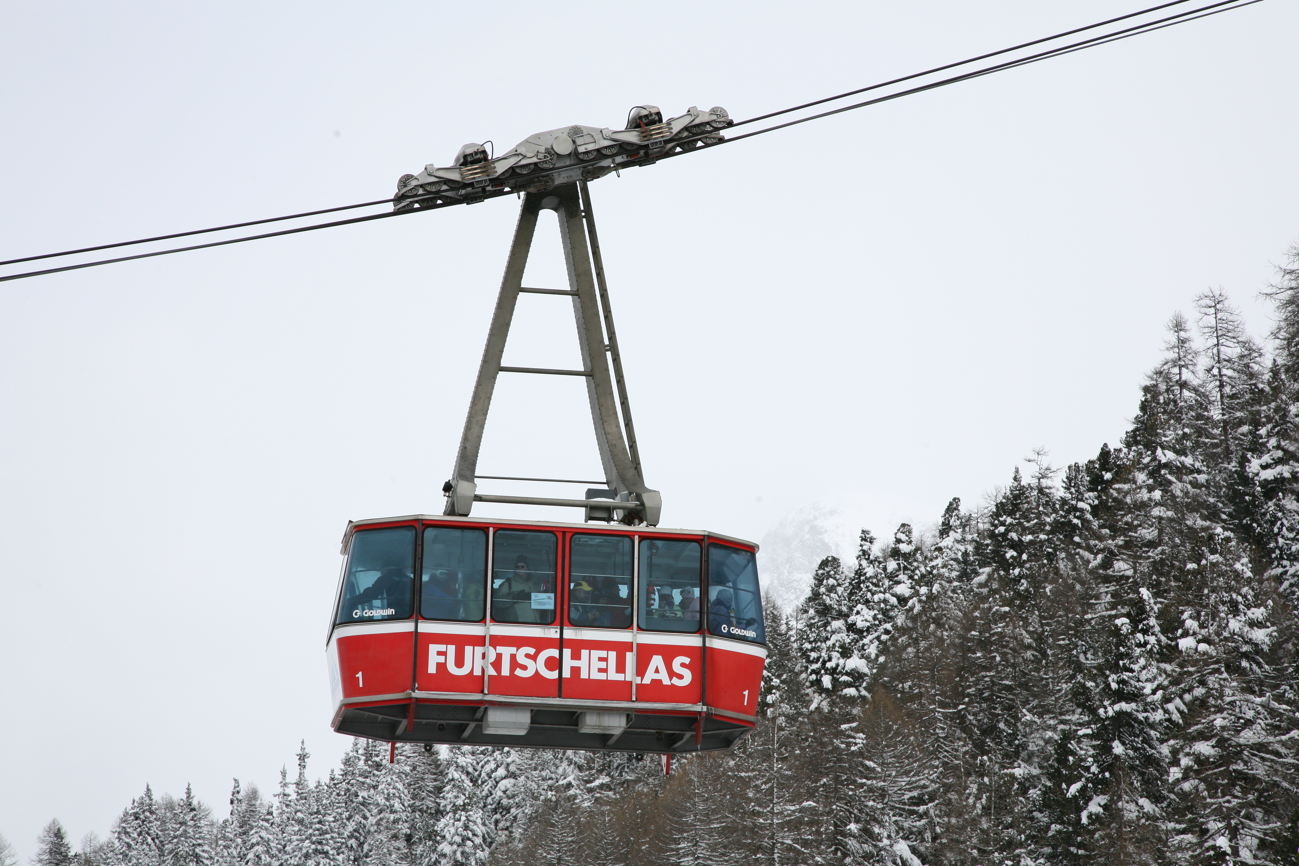 CH Furtschellas aerial tram