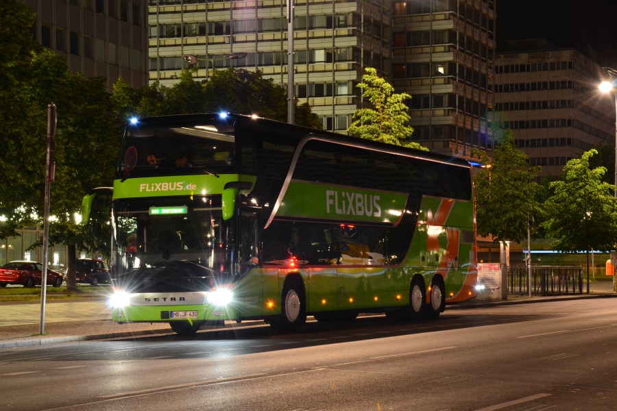 FlixBus Setra S 431 DT - Berlin Alexanderplatz
