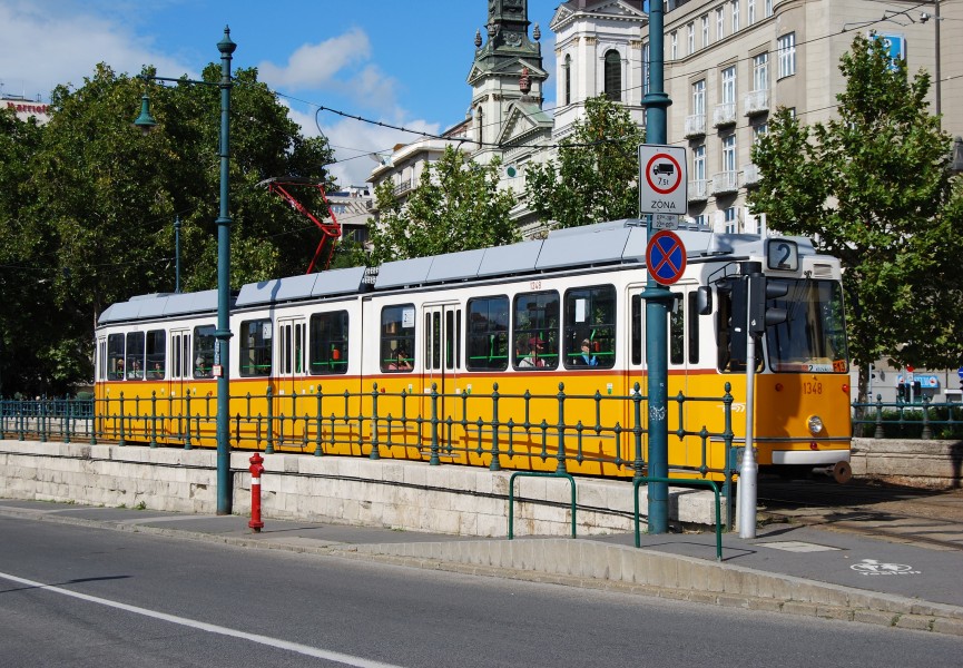 Ganz tram Budapest September 2013