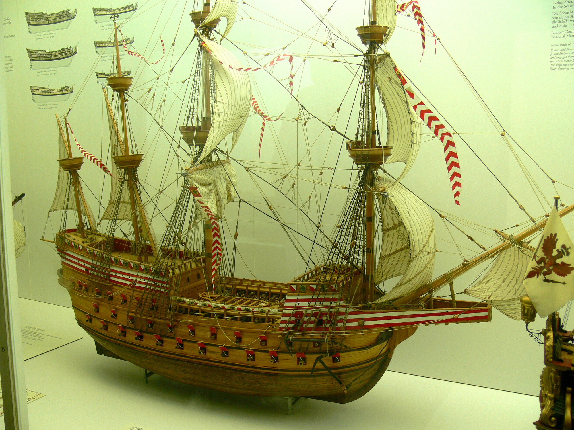 Adler von Lübeck. Model ship 04