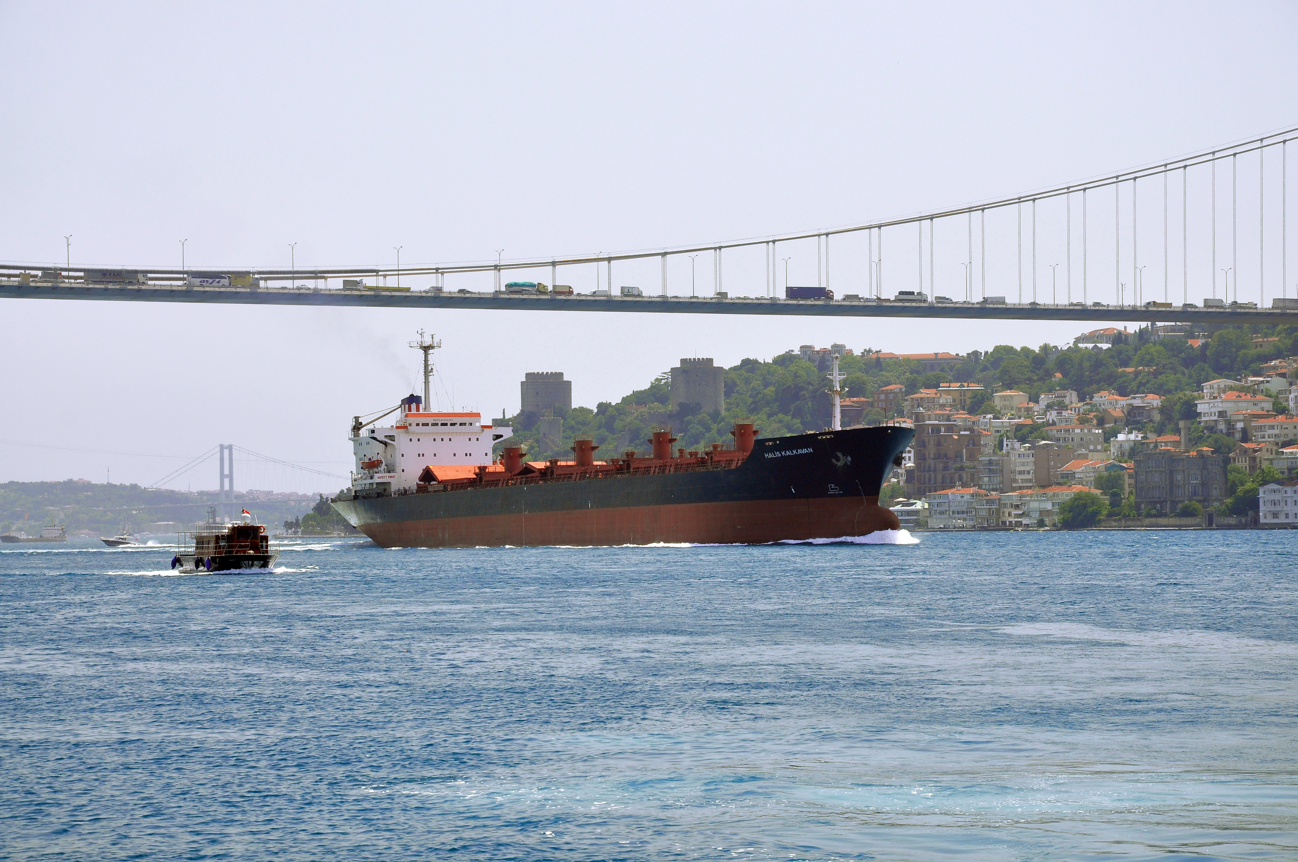 Bosphorus, Fatih Sultan Mehmet Bridge, Turkey 001