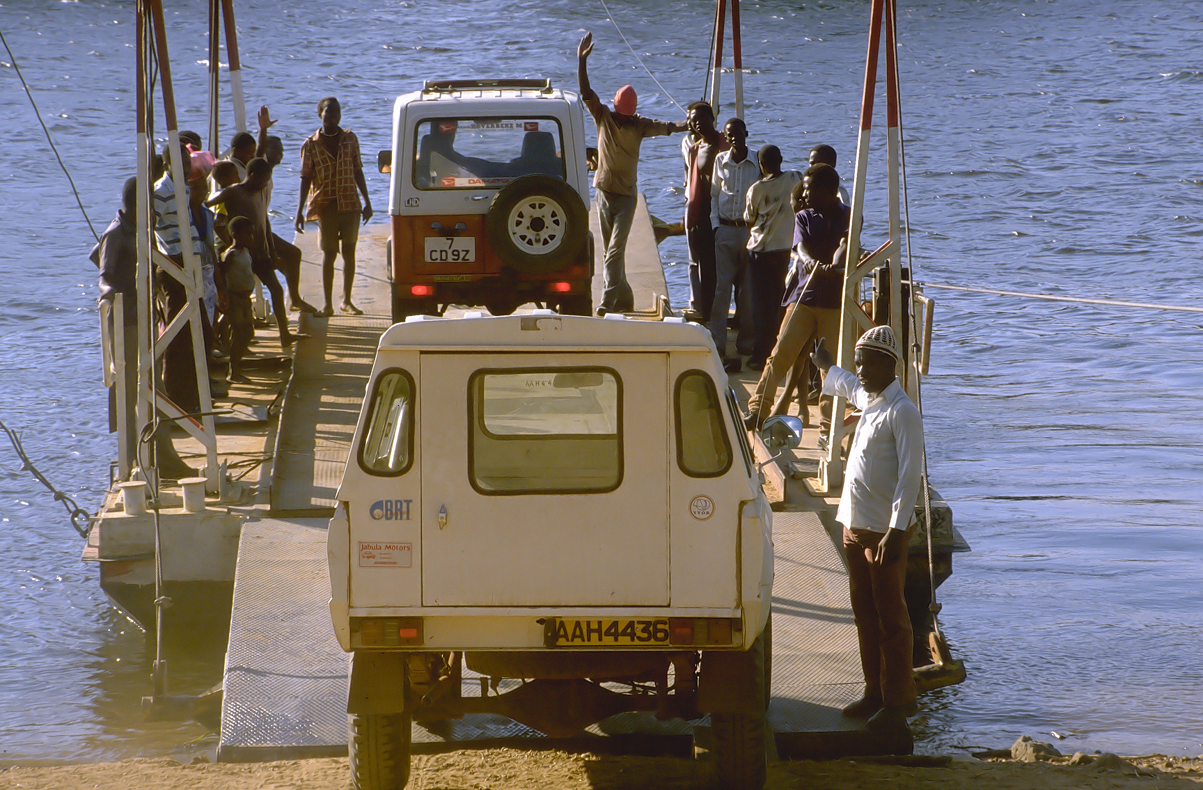 Crossing the Kafue (Zambia)
