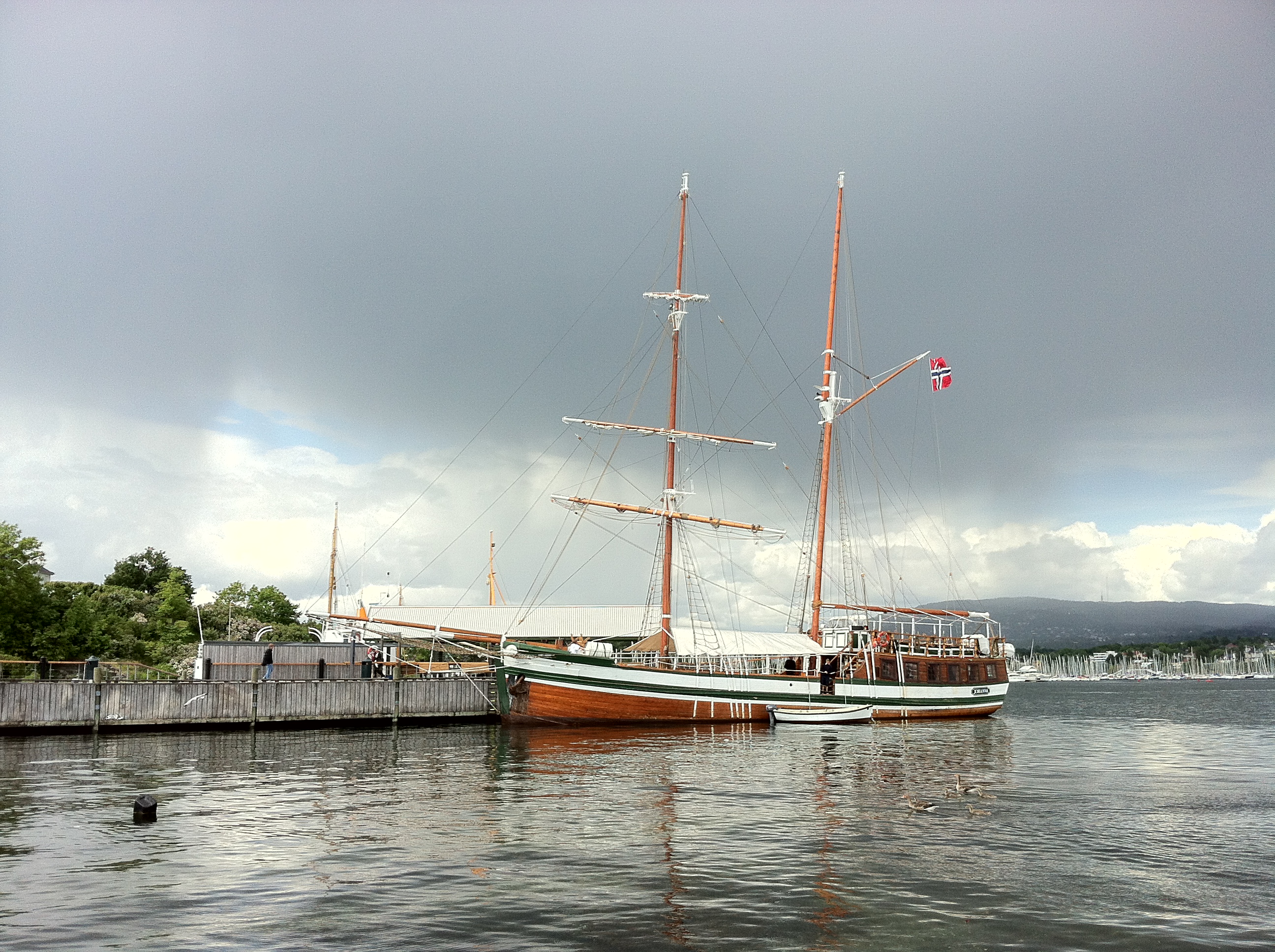 Johanna in Oslo Harbour