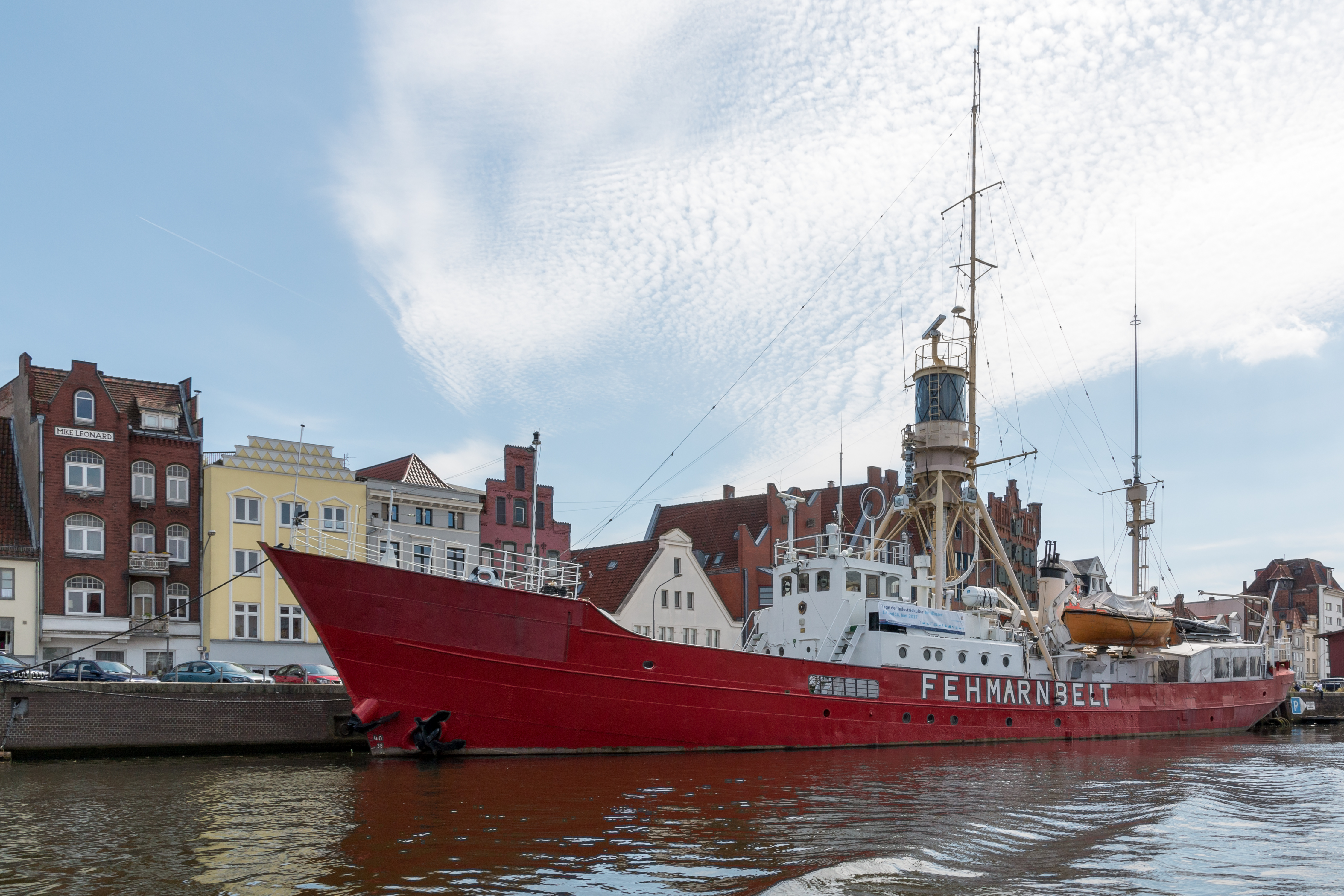 Lübeck, An der Untertrave, Feuerschiff -Fehmarnbelt- -- 2017 -- 0266