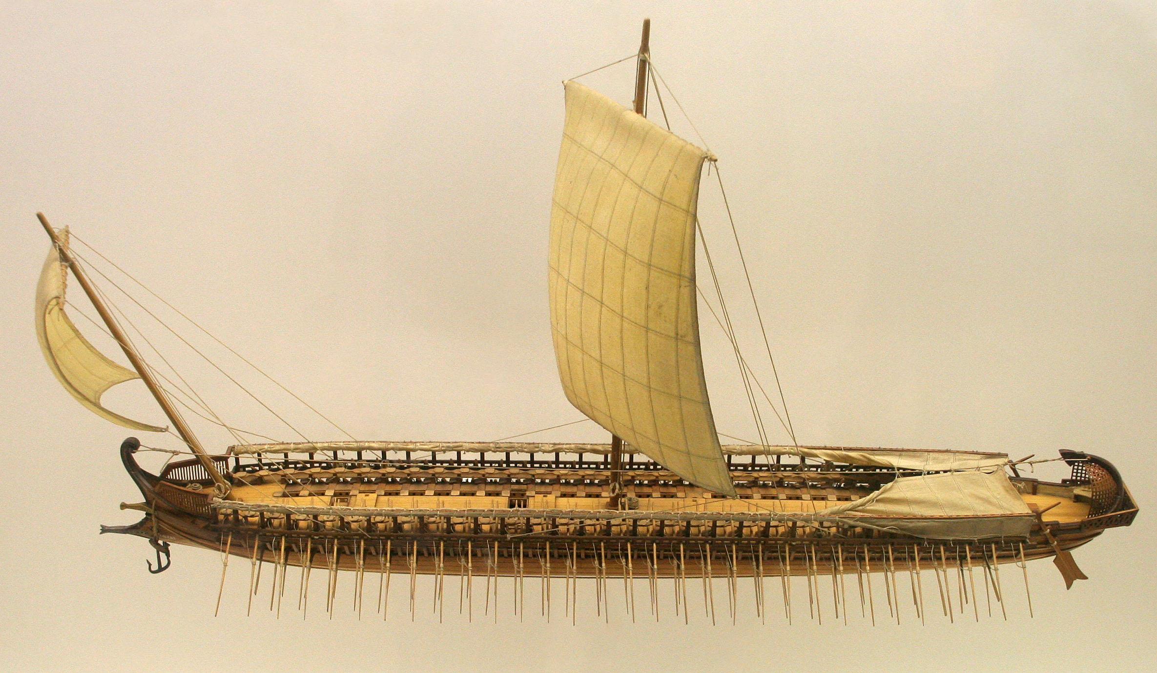 Model of a greek trireme