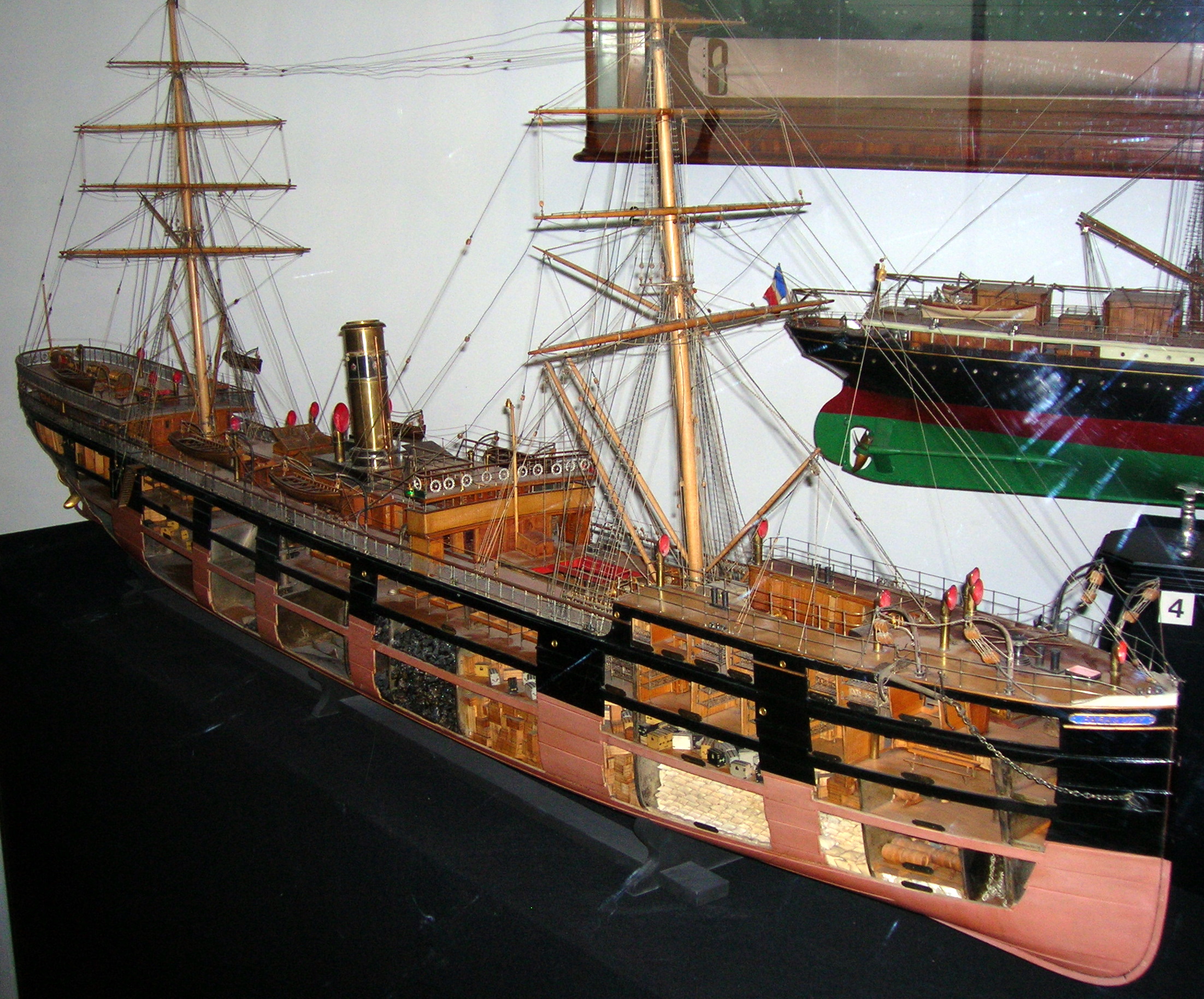 Paraguay ship model