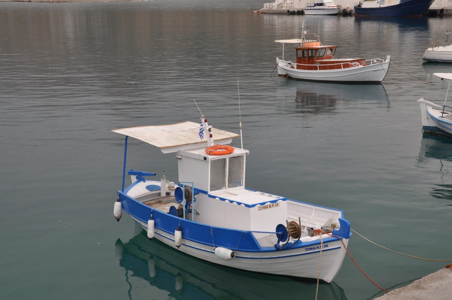 Agia Galini harbour in Crete, Greece 006