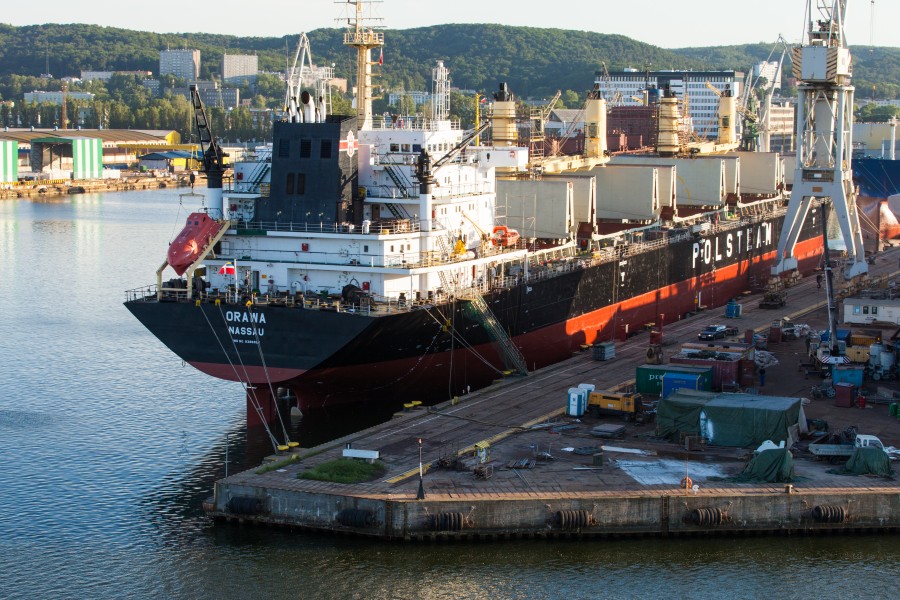 Orawa ship in Gdynia, Poland, Baltic sea, June 2014