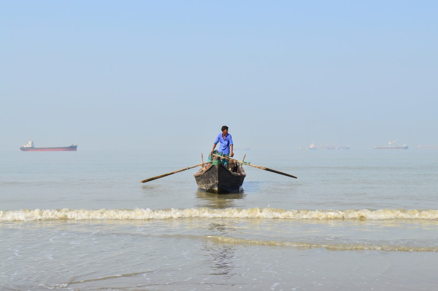 Bangladeshi Boat at Patenga sea beach (04)