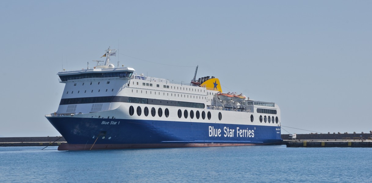 Ferry Blue star 1 Rhodes