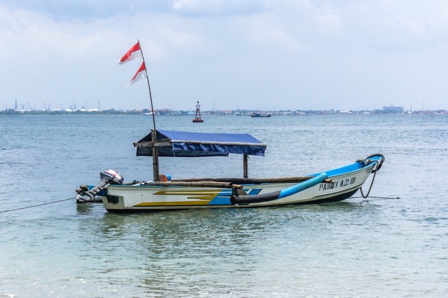 Fishing boat, Karang Bolong Beach, Cilacap 2015-03-21