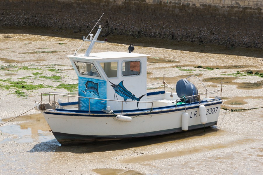 Fishing boat Rivedoux, Ré island, Charente-Maritime, France
