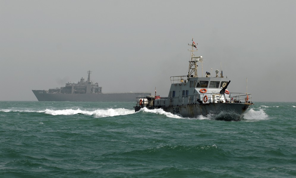 Iraqi coastal patrol boat P-104