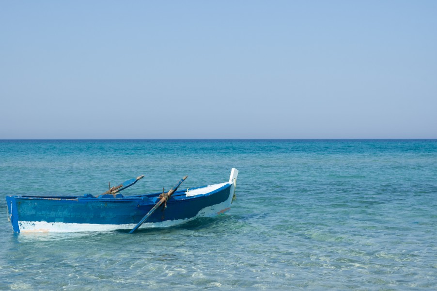 Little fishing Boat from Tunisia
