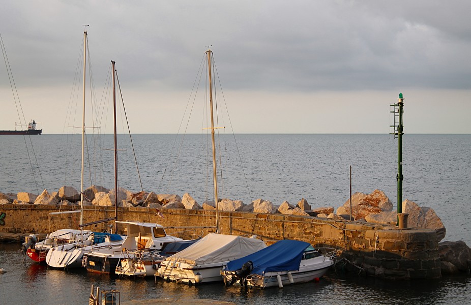 Little harbor near Trieste