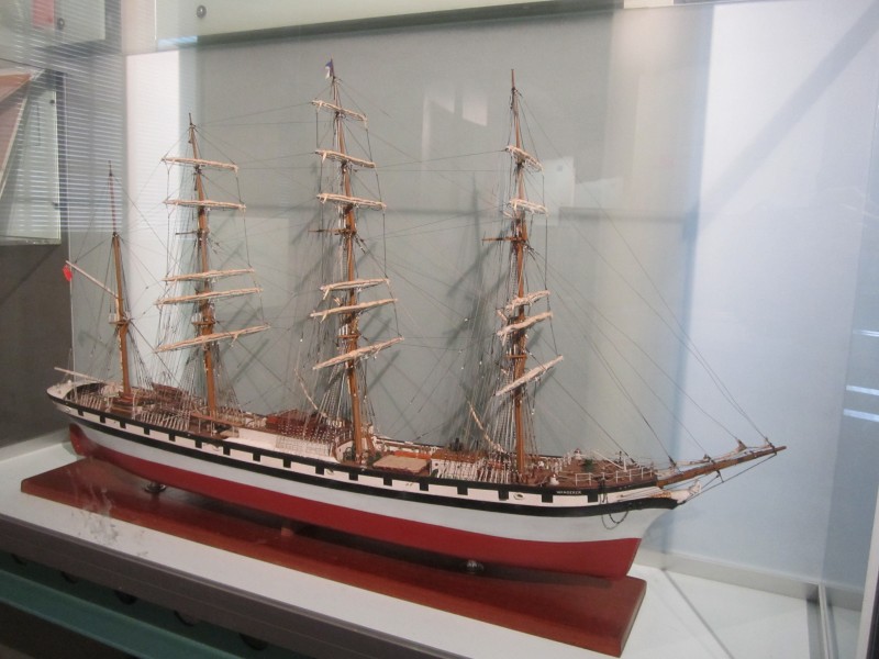 Model of Wanderer (ship, 1891), Merseyside Maritime Museum (3)