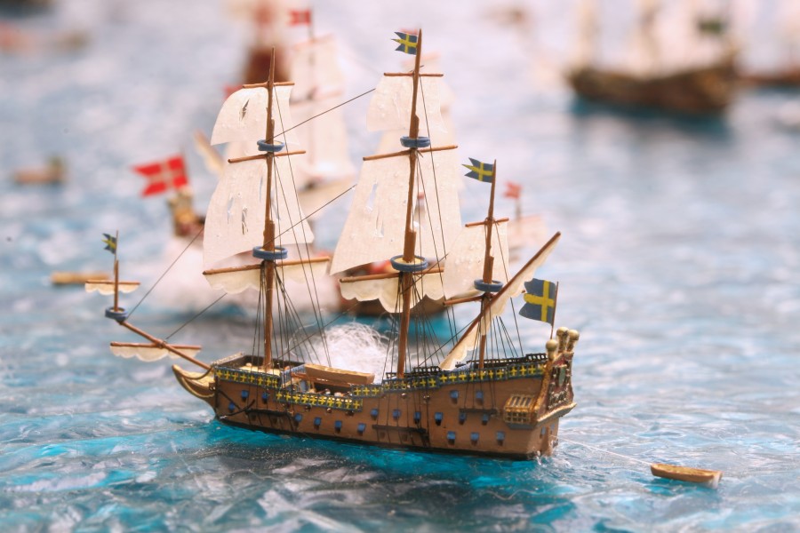 Naval Museum Copenhagen tiny model