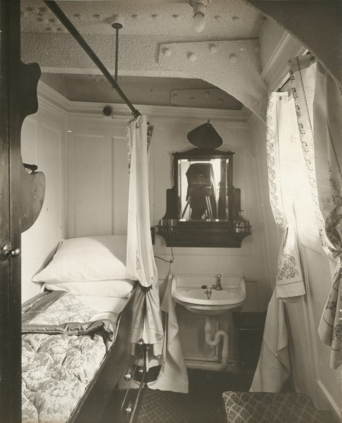 S.S. Franconia. First Class single berth state-room (8440750501)