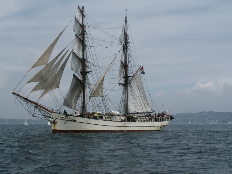 Sailing ship „Astrid“, Brest 2008 b