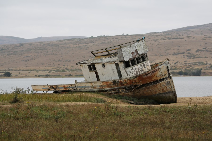 Shipwreck at Point Reyes