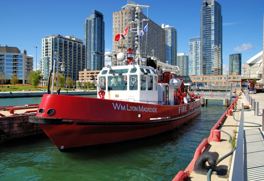 Toronto - ON - William Lyon Mackenzie Fire ship