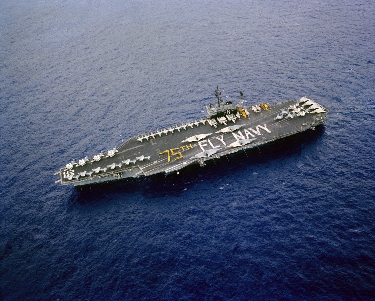 USS America (CV-66) 75th Fly Navy