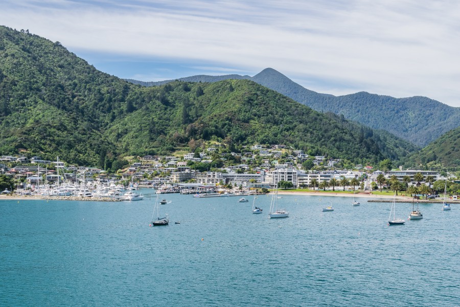 View of the harbour in Picton 05