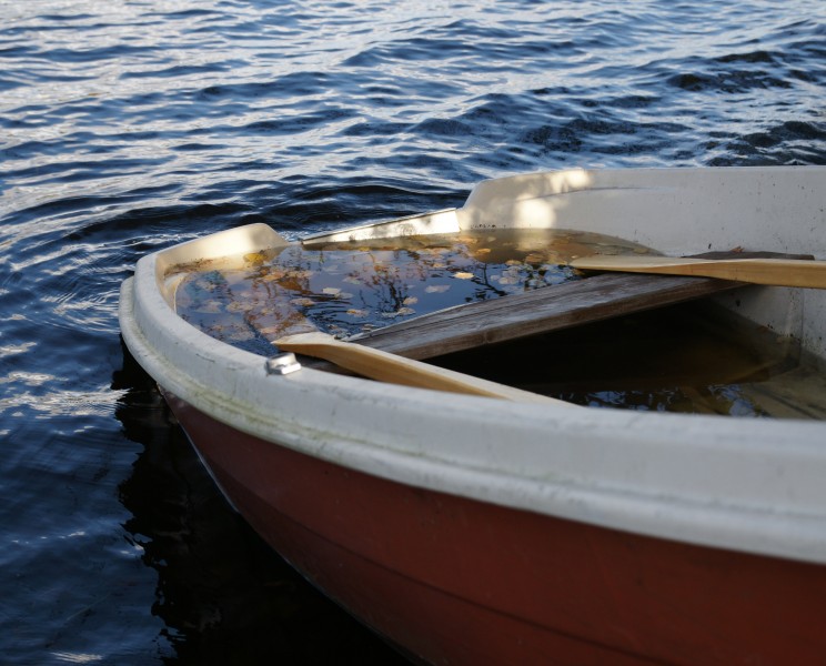 Water in boat