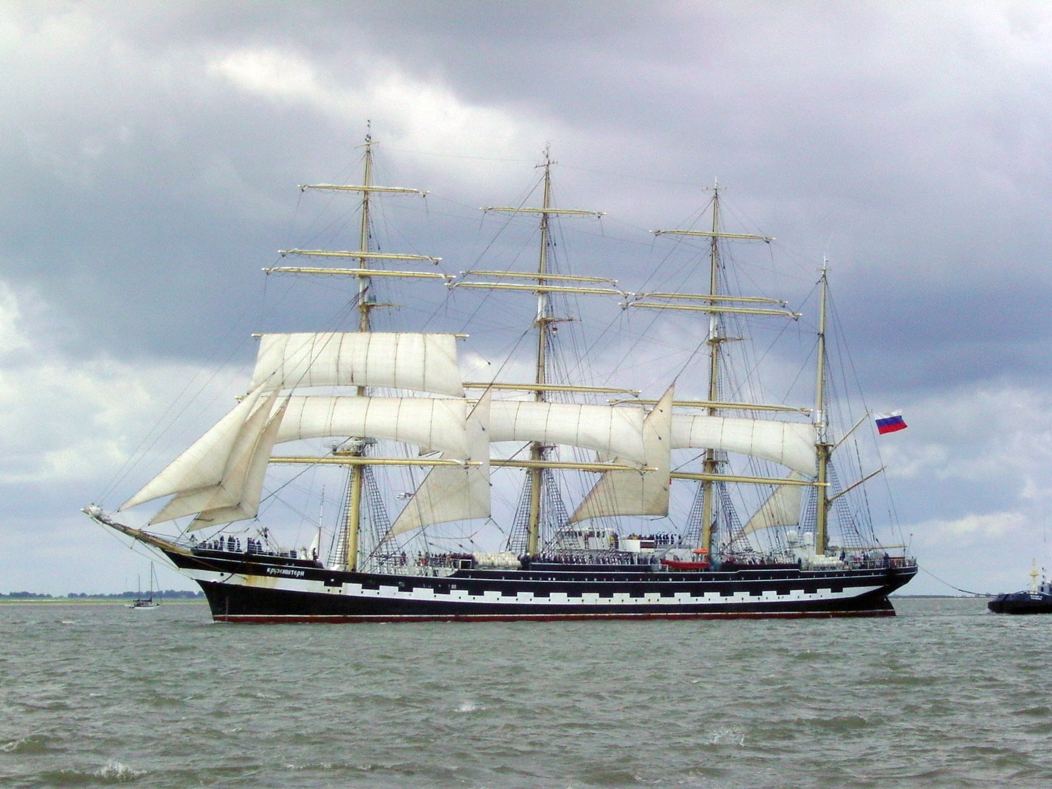 Sailing ship Kruzenshtern