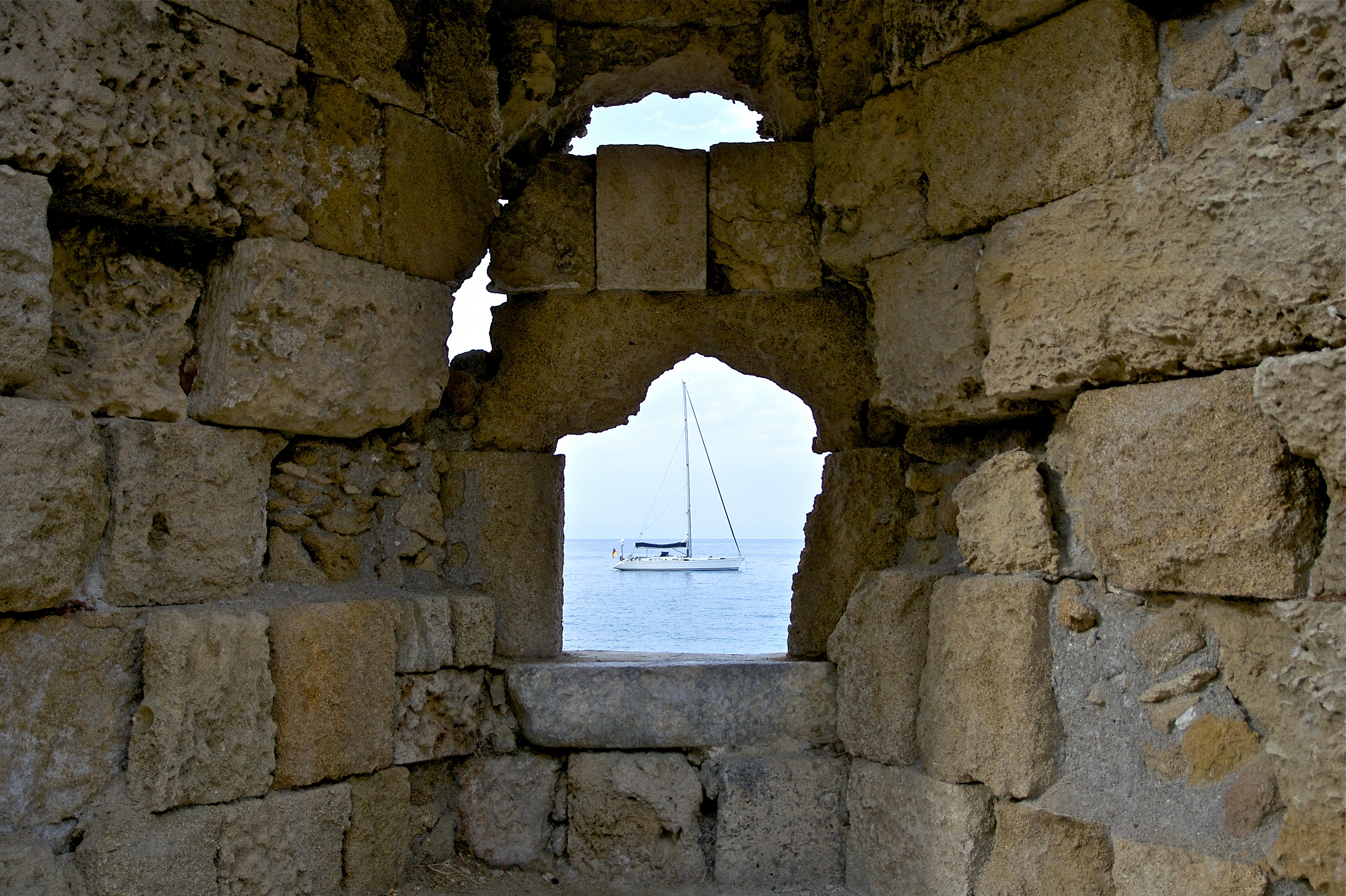 Schiff through walls