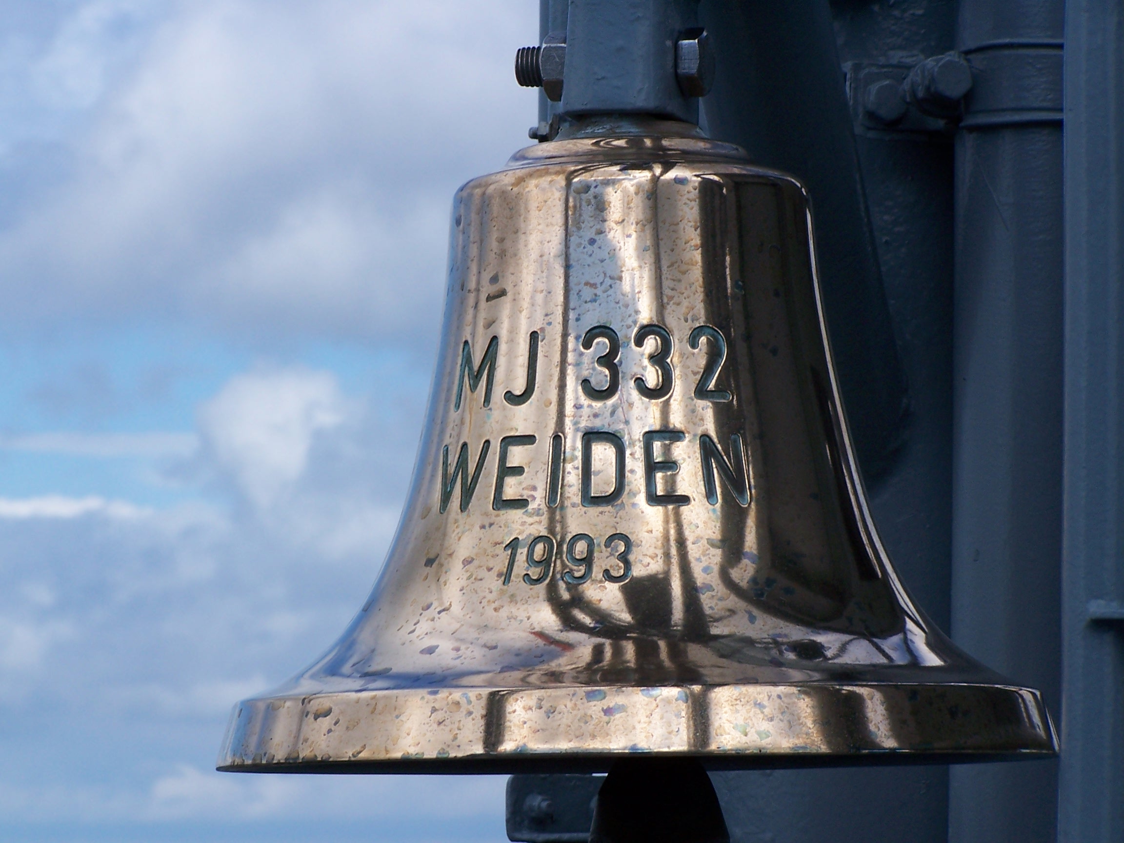 Ship's bell Minesweeper Weiden 100 0532