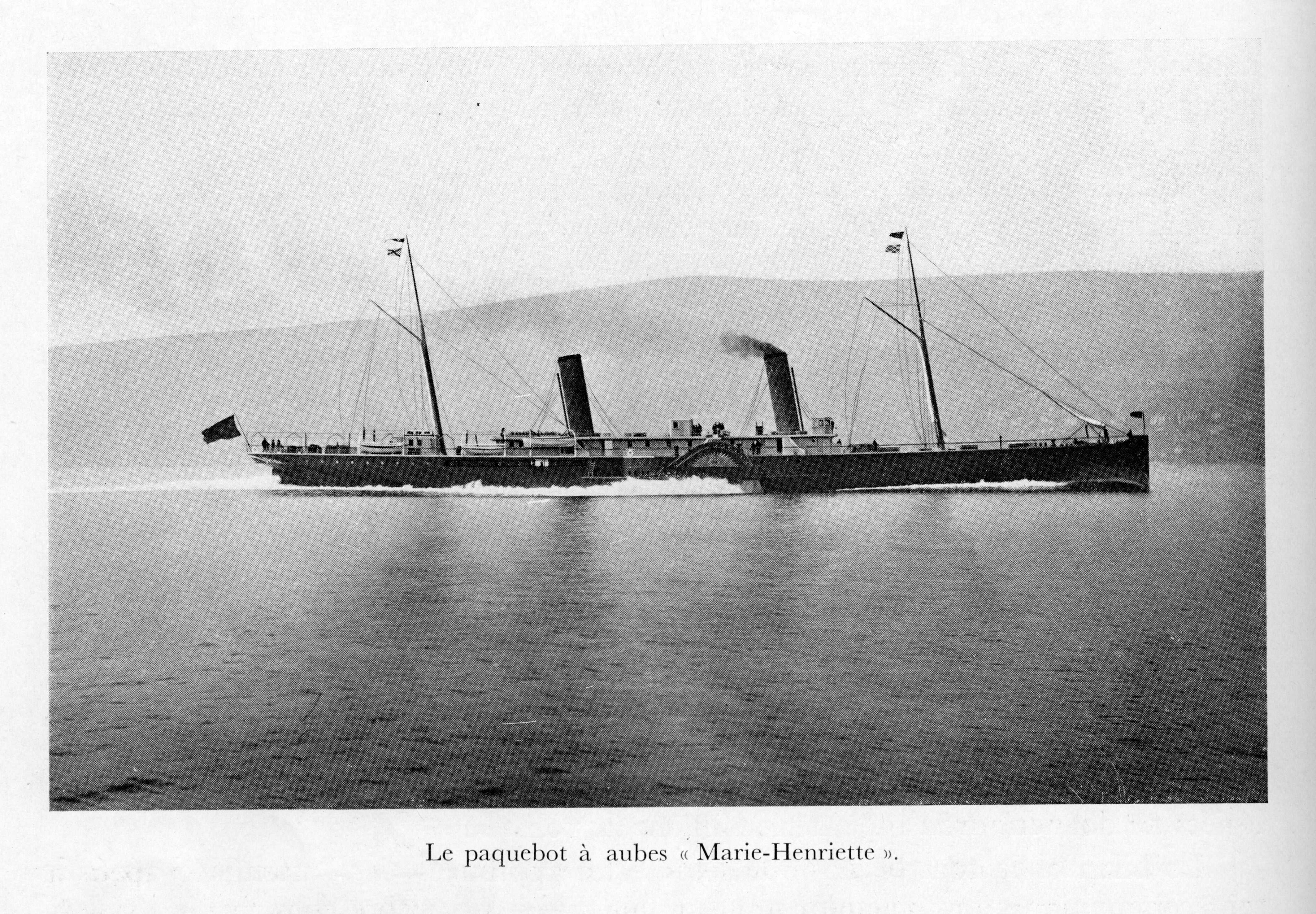 Steamer Ostend- Dover 'Princesse Marie-Henriette'