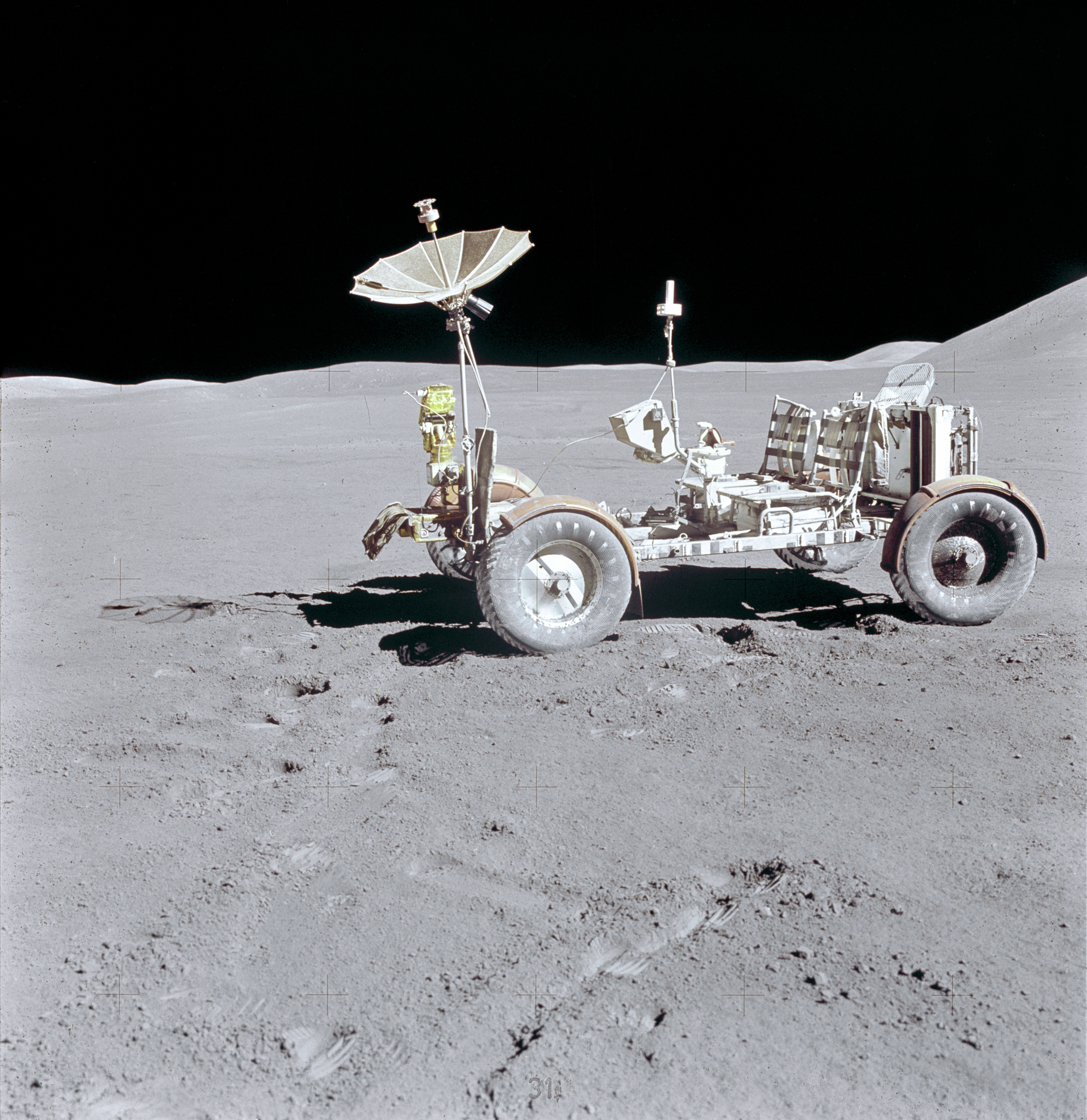 Lunar Roving Vehicle - GPN-2000-001122