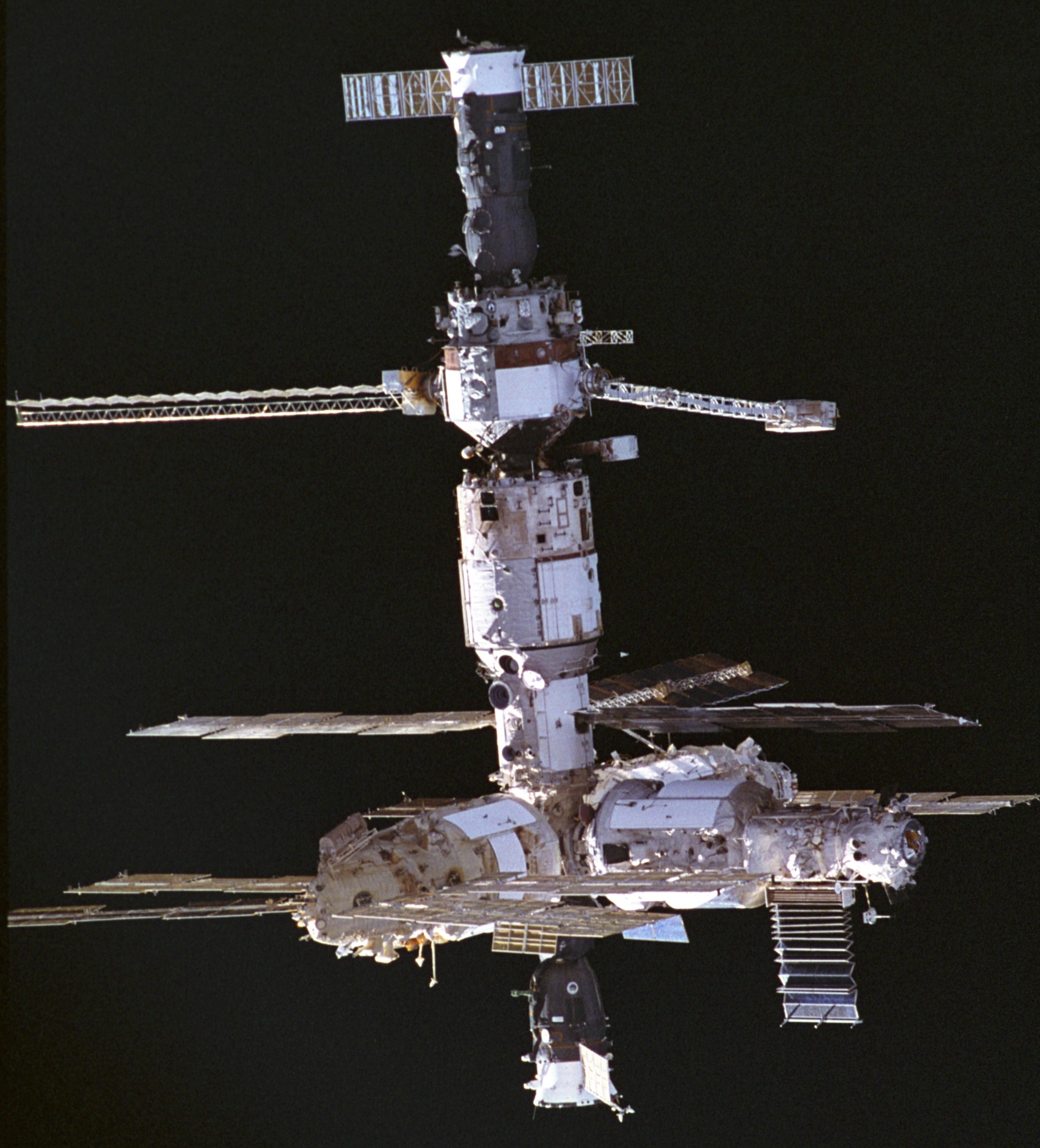 Mir from STS-74