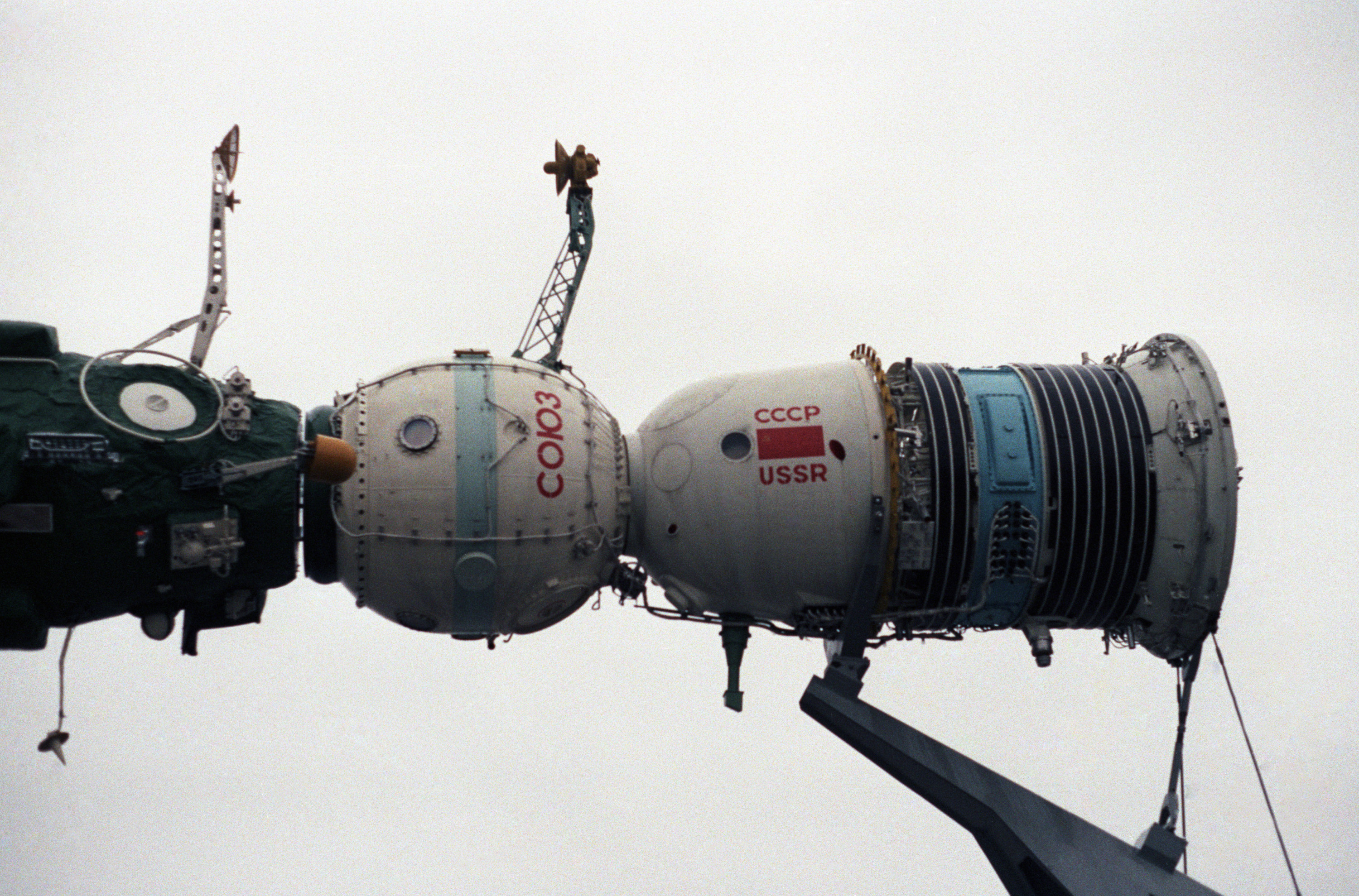 Model of a Soyuz spacecraft, 1985