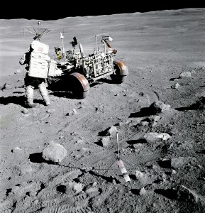 Apollo 16 astronaut Charles M. Duke Jr., pilot of the Lunar Module 