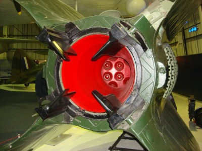 V2 rocket at the RAF Museum London
