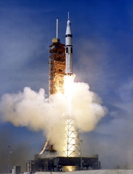 Apollo-Soyuz Test Project Saturn IB launch