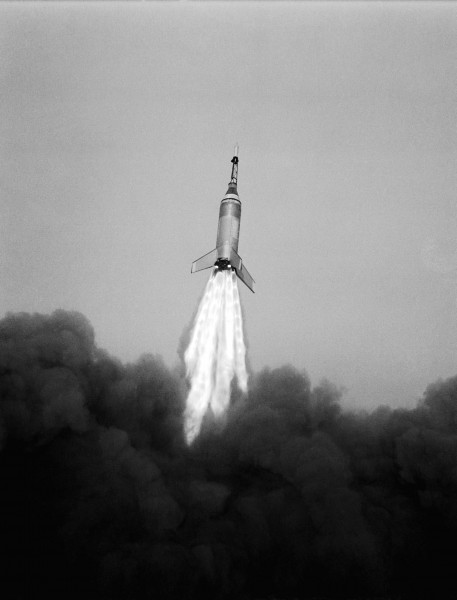 Little Joe 6 launch 10-4-1959 from Wallops Is. Virginia