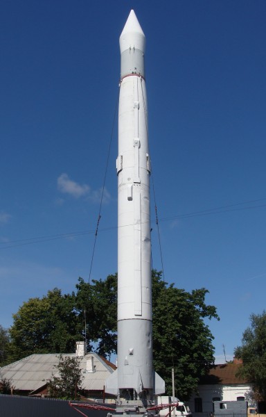 R-5V rocket on display