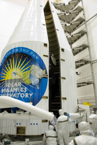 SDOs Payload fairing is closed