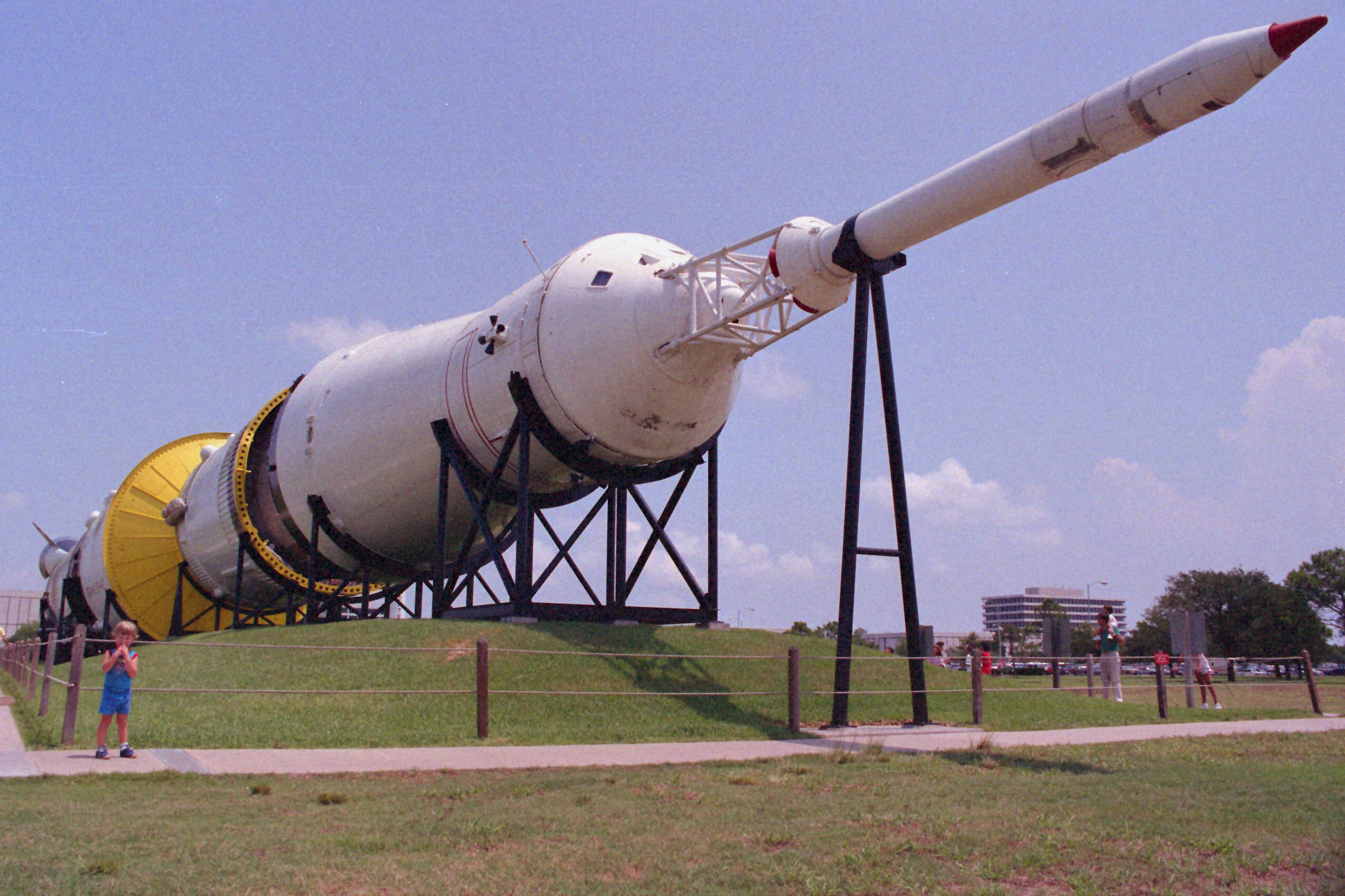 Saturn V at JSC 1988